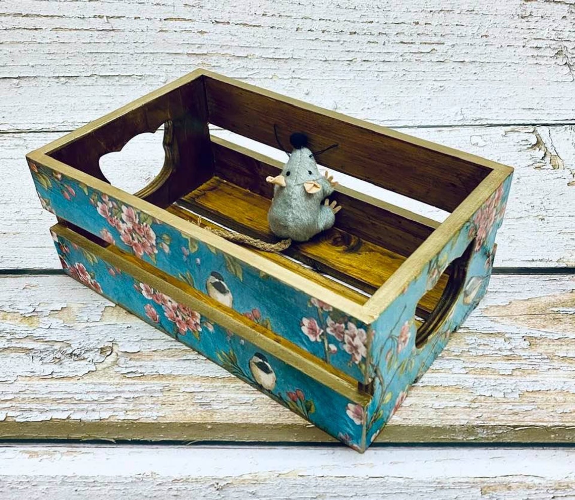 Cat toy storage wooden pet box toy box present pet Etsy