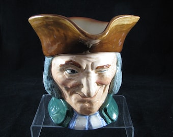 Large ROYAL DOULTON TOBY Mug / Pitcher Vicar of Bray 6 1/4" X 8" great condition