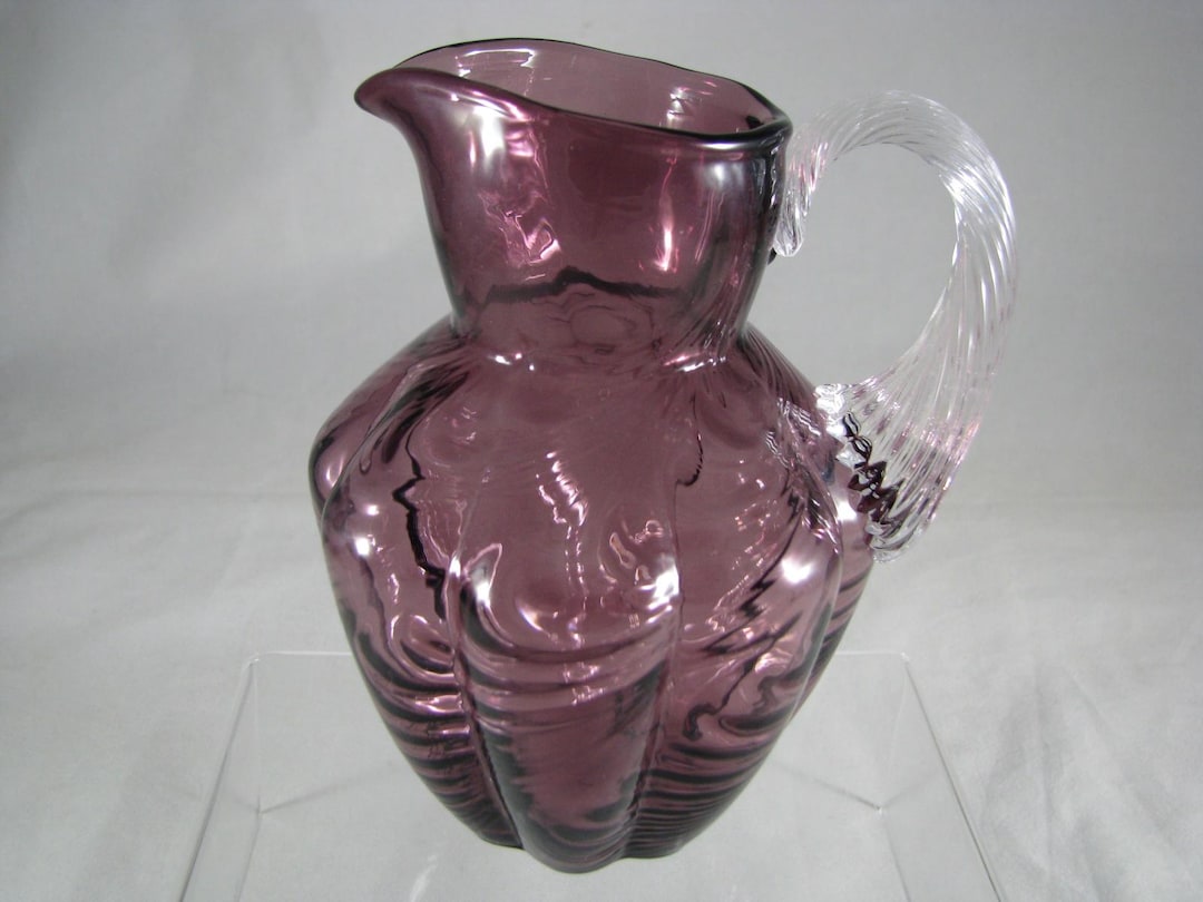 FENTON Amethyst Pitcher #1866AY 5 1/2