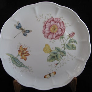Made by LENOX : Butterfly Meadow pattern  11&quot; Dinner plate DRAGONFLY   Excellent condition Check out our other items in this pattern
