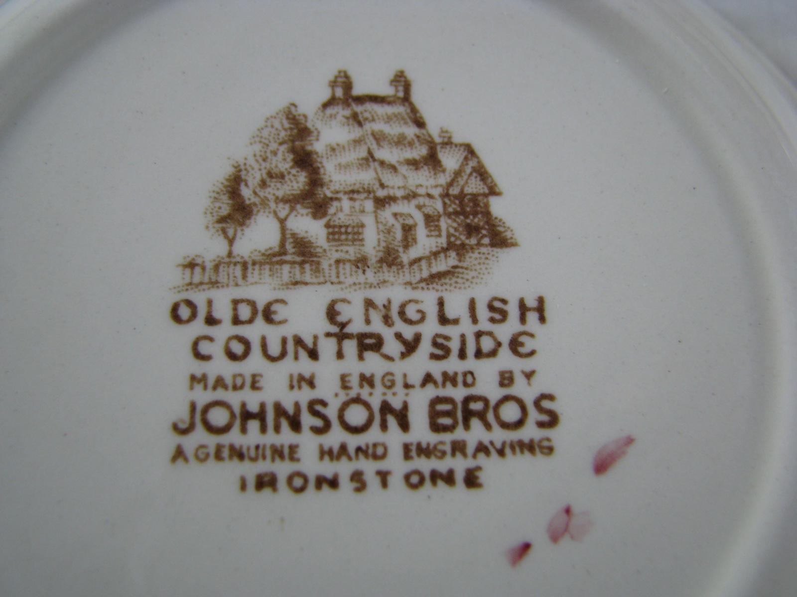 Johnson Brothers Olde English Countryside Discontinued 1974-83