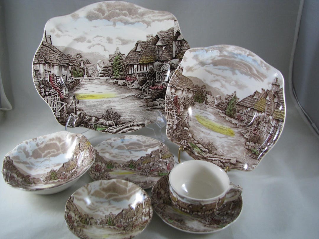 Johnson Brothers Olde English Countryside Discontinued 1974-83