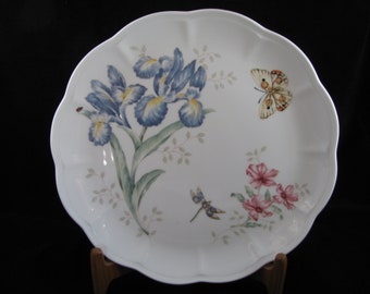 Made by LENOX : Butterfly Meadow pattern  11" Dinner plate Orange Sulphur  Excellent condition Check out our other items in this pattern