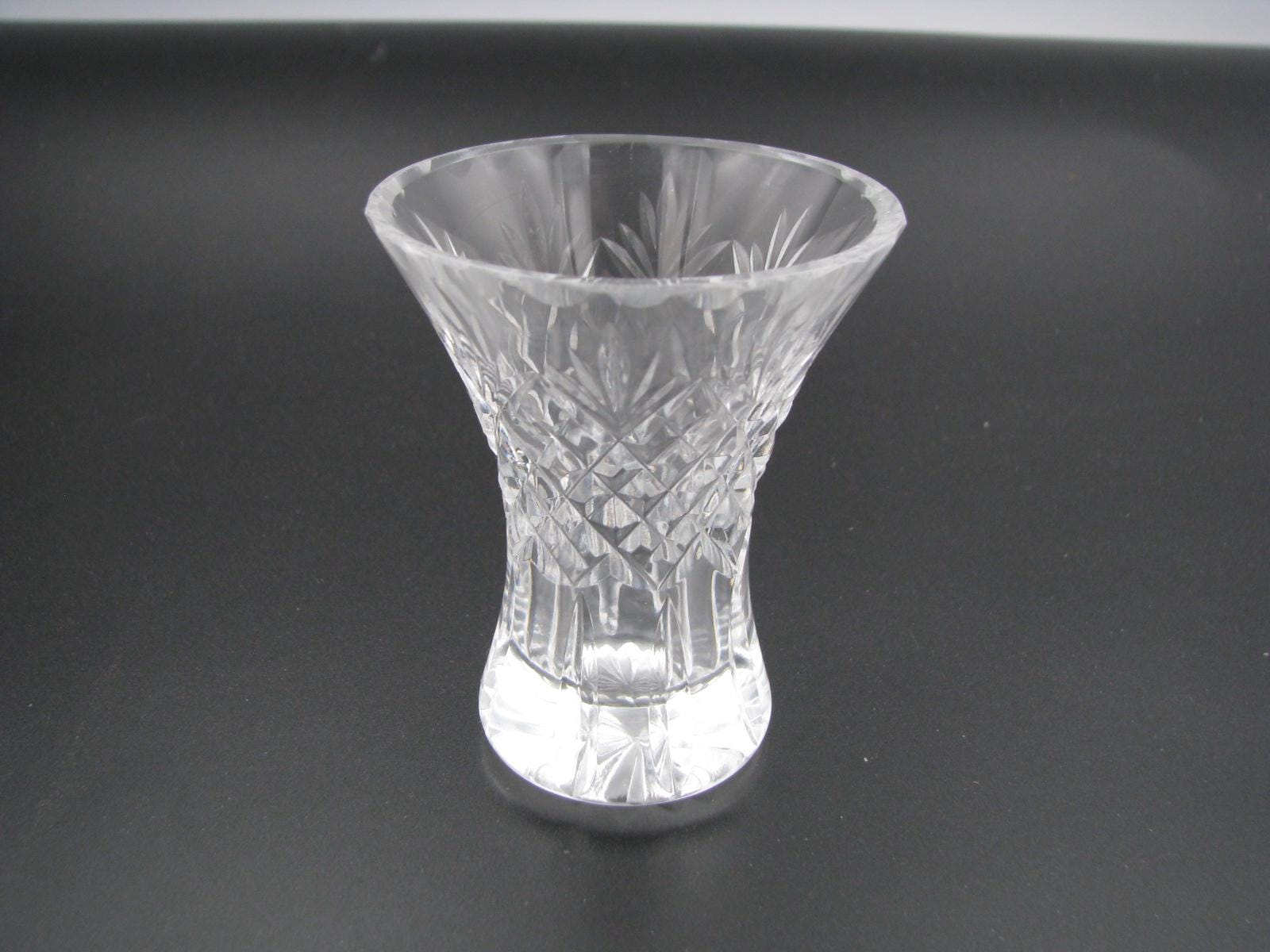 Royal Brierley Crystal Vase - Etsy