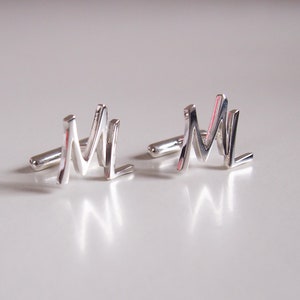 cufflinks with your initials or motif image 3