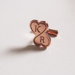cufflinks with your initials or motif image 2
