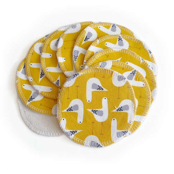 10 Seagull Organic Reusable Breast Pads 