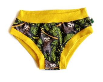 Sloth Adult Pants | Women's Knickers | Organic Cotton Underwear