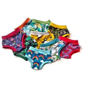 Children's Unisex Organic Pants - Mixed Pack of 3 | Ethical Kids Underwear