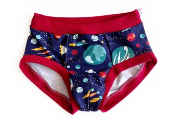 Space Pouch Front Slip | Herren Hose | Bio Baumwolle Unterwäsche