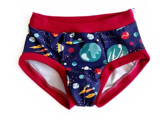 Space Pouch Front Briefs | Men’s Pants | Organic Cotton Underwear