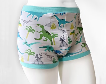 Dinosaur Unisex Boxers | Men’s Women’s Pants | Organic Cotton Underwear