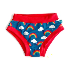 Rainbow Adult Pants | Women&#39;s Knickers | Organic Cotton Underwear