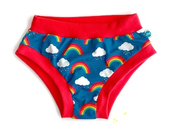 Rainbow Adult Pants | Women's Knickers | Organic Cotton Underwear