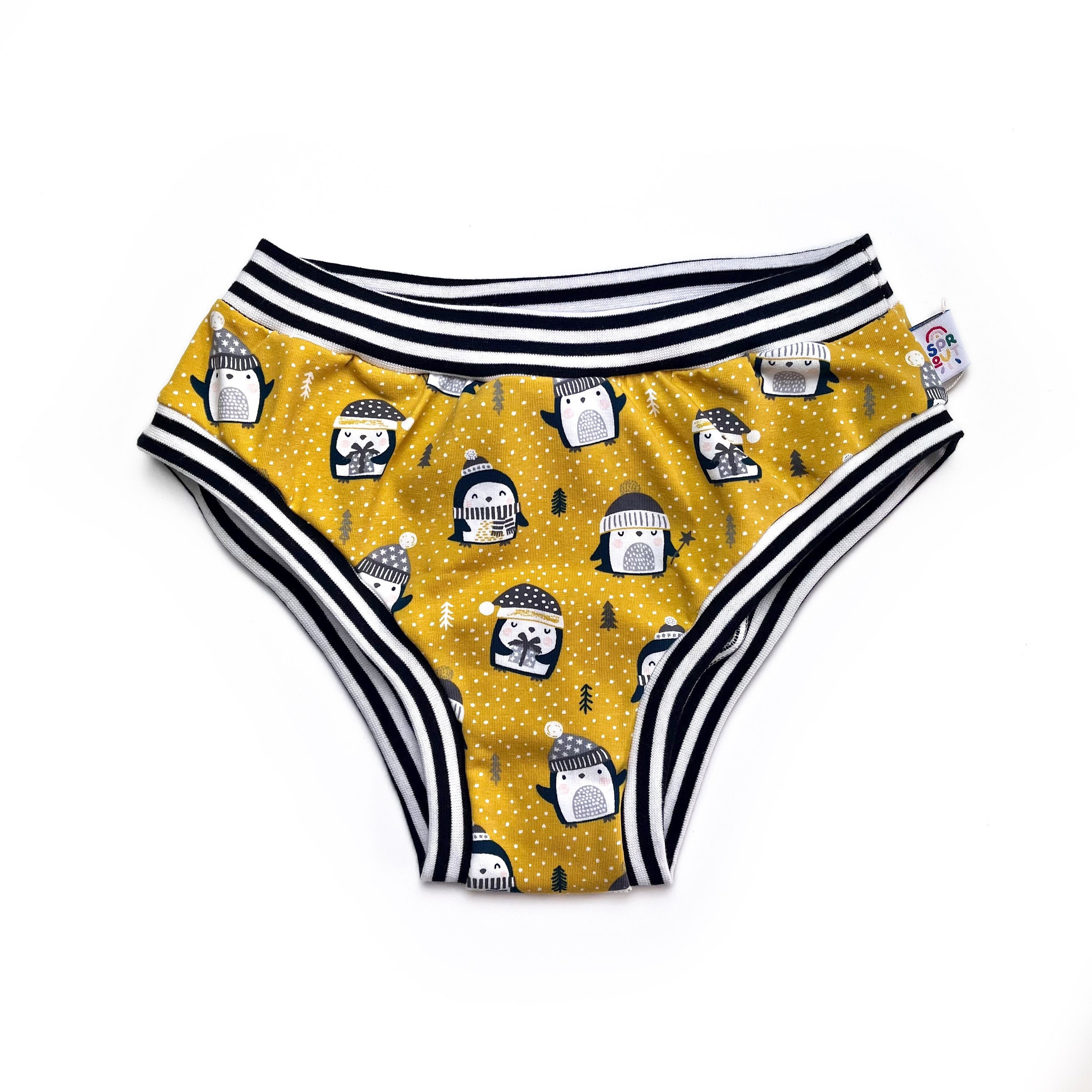 Penguin in the Desert Women's Briefs, Penguin Underwear, Penguin Panties,  Gift for Her, Women's Underwear, Cute Underwear 