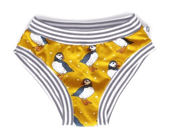 Puffin Adult Pants | Women's Knickers | Organic Cotton Underwear