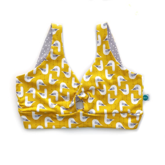 Buy BRIGHT SMILES NON PADDED NON WIRED YELLOW BRA for Women Online in India