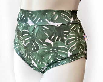 Cheeseplant Bikini Bottoms | Recycled Swimwear | Ethical Swimsuit