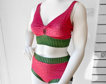 Watermelon Bikini | Recycled Swimwear | Ethical Swimsuit