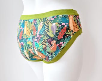 Jungle Adult Pants | Women's Knickers | Organic Cotton Underwear