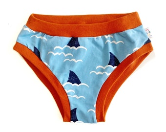 Shark Adult Pants | Womens Knickers | Organic Cotton Underwear