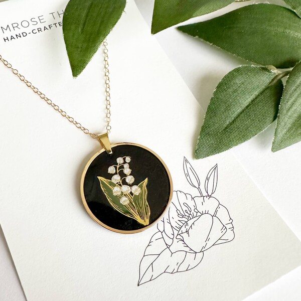 Lily of the Valley Collar Necklace main image 0