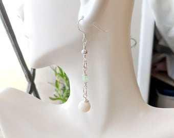 Ice Princess Earrings, Silver Earrings