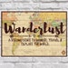 Wanderlust Christmas gifts Wood wall art Travel poster on wood Wooden Travel gift for Women gift for Men gift for him Panel effect Wood sign