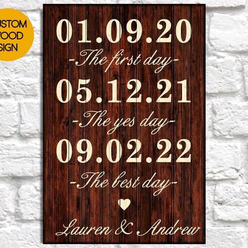 Anniversary Gifts For Men 1st Anniversary Gift For Husband Etsy Uk