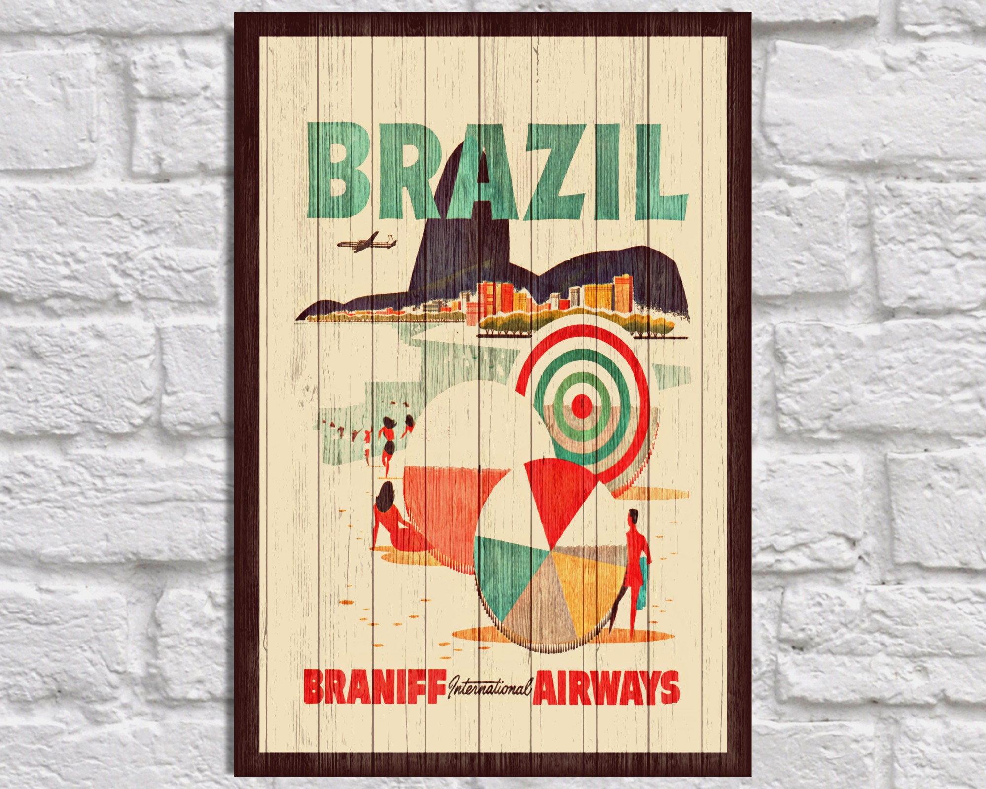  Brazilian Money Bag V1 Poster Vintage Tin Sign Unique