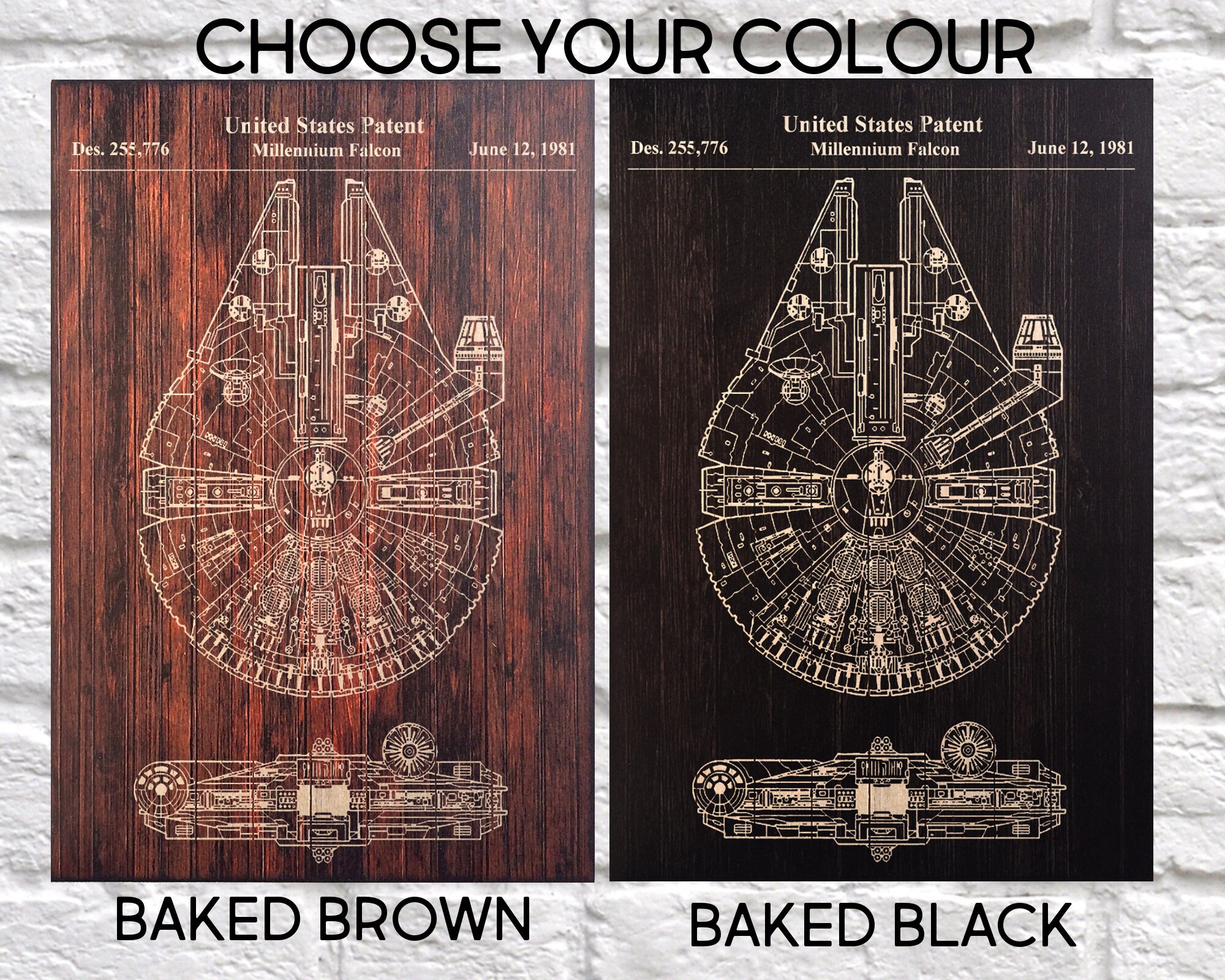 Star Wars Gifts For Men Gifts Star Wars Poster Wood Wall Art | Etsy