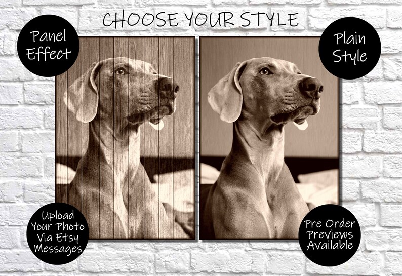 Personalized Gifts For Dad, Personalized Fathers Day Gift, Personalized Dog Dad Gift, Fathers Day Gift For Dad Wooden Photo Gifts image 9