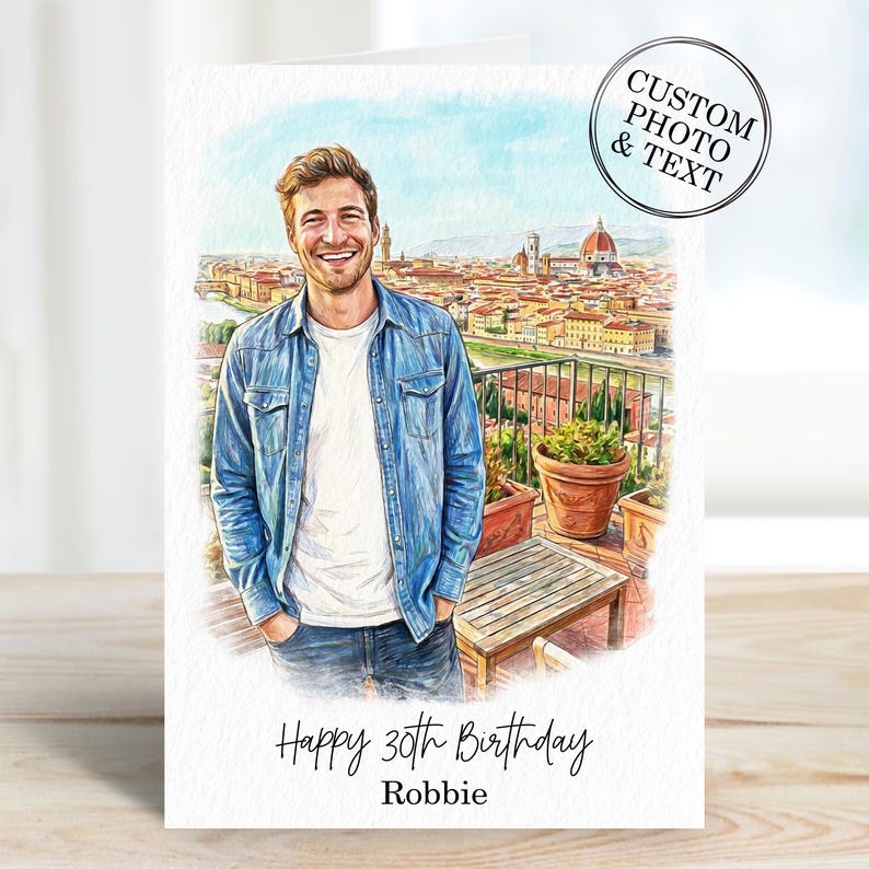 Celebrate your beloved mum with our Custom Mum Portrait Photo Gifts! This unique piece is a heartfelt addition to her special day. Perfect as a Personalised Happy Mummy Birthday Card from Daughter, Son, or even Pet, it captures the essence of her love and warmth. Made with care, each portrait is tailored to reflect her personality, making it a cherished keepsake. A thoughtful way to show your appreciation and love—she’s sure to treasure it forever! Order your custom portrait today!