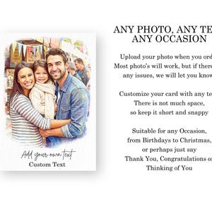 Celebrate your amazing mum with our Custom Mum Portrait Photo Gifts! This unique keepsake captures her essence, making it the perfect addition to any home. Paired with a Personalised Happy Mummy Birthday Card, it’s an ideal gift from a daughter, son, or even a beloved pet. Show her just how much she means to you on her special day with this heartfelt combination! Order now to create a memorable gift that will be cherished forever!