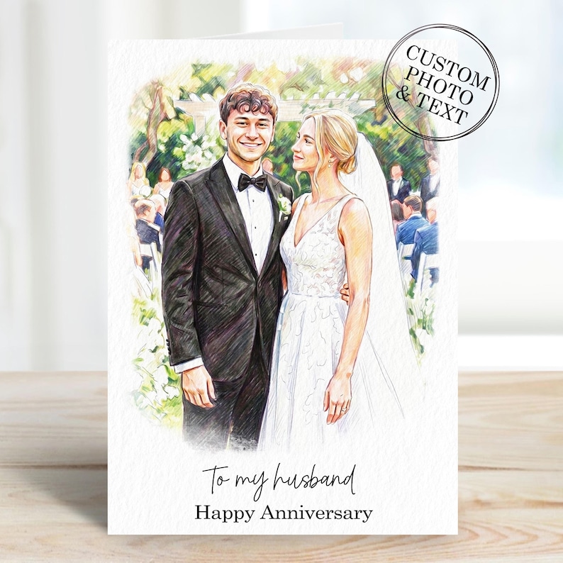 Celebrate their special day with our Custom Birthday Card! Personalised just for him or her, this unique card features a beautifully crafted portrait that makes for a memorable gift. Perfect for husband, wife, mum, dad, daughter, sister, son, brother, or even your beloved dog! Show your love and appreciation with a card that truly reflects their personality. Make birthdays unforgettable with a thoughtful touch! Order now to add a personal flair to your celebrations!