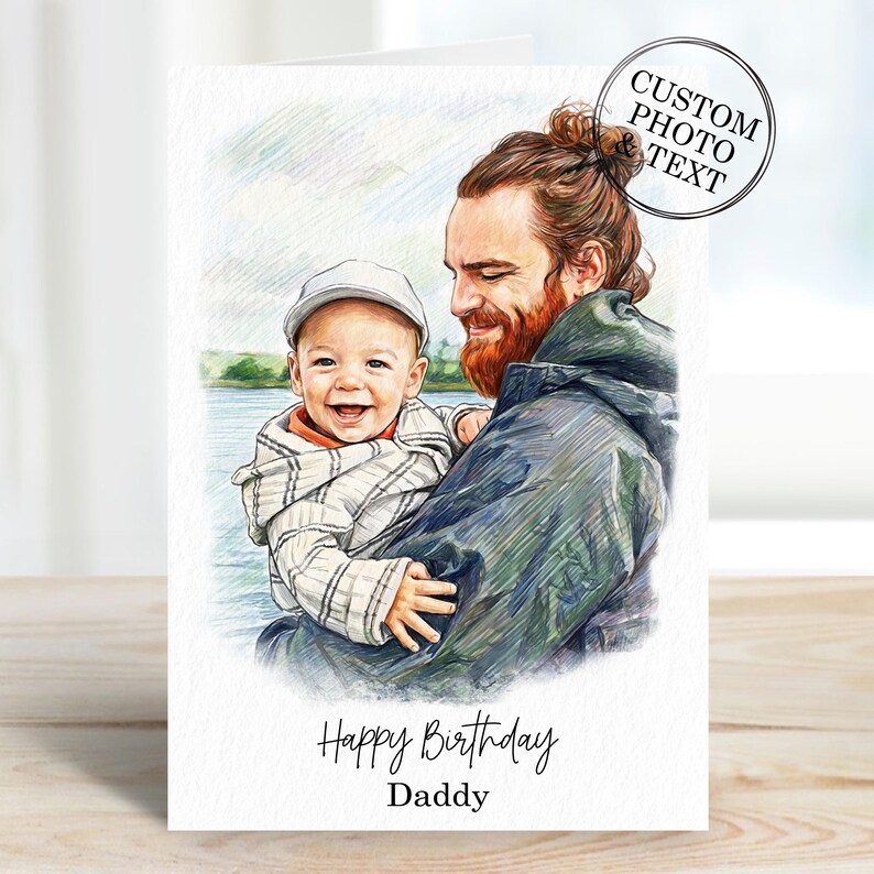 Celebrate the special bond with our Custom Mum Portrait Photo Gifts! This unique personalised birthday card features a heartwarming design that’s perfect for showing love to your mum. Whether it’s from a daughter, son, or even a beloved pet, this card adds a thoughtful touch to her special day. Create a cherished keepsake that she’ll treasure forever. Perfect for birthdays or simply to say I love you! Order now to make her day truly unforgettable!