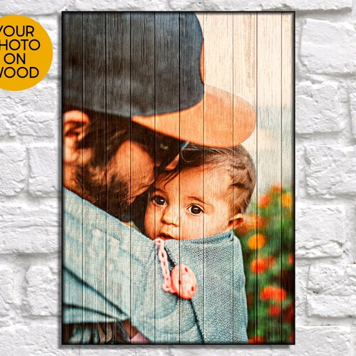Fathers Day Gift From Daughter Personalized Gifts For Dad Gift Dad Birthday Gift Personalized Fathers Day Gifts From Son Wood Photo Frame
