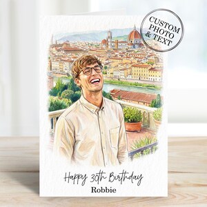 Celebrate special occasions with a personalized touch! Our custom portrait birthday card is the perfect gift for him or her. Surprise your loved ones - husband, brother, dad, mum, wife, friend, sister - with a unique and heartfelt greeting. Handcrafted with love, this one-of-a-kind card is sure to make their day extra special. Order yours today! 🎨💌 #CustomPortrait #PersonalizedCard #BirthdayGift #GiftForHim #GiftForHer #UniqueCard