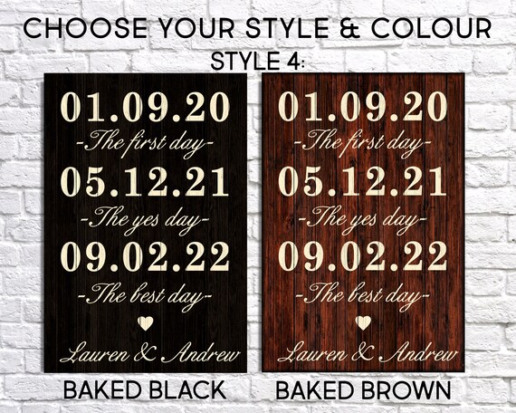Anniversary Gifts For Men 1st Anniversary Gift For Husband Etsy Uk