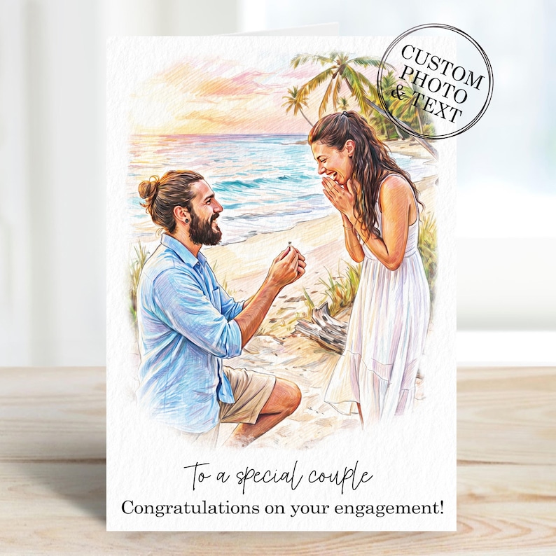 Celebrate special occasions with a personalized touch! Our custom portrait birthday card is the perfect gift for him or her. Surprise your loved ones - husband, brother, dad, mum, wife, friend, sister - with a unique and heartfelt greeting. Handcrafted with love, this one-of-a-kind card is sure to make their day extra special. Order yours today! 🎨💌 #CustomPortrait #PersonalizedCard #BirthdayGift #GiftForHim #GiftForHer #UniqueCard