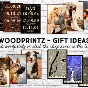 Anniversary Gifts For Boyfriend Gift Wood Wall Art Gifts For Him Birthday Gift For Boyfriend Birthday Gift For Him Panel Effect Movie Poster image 9