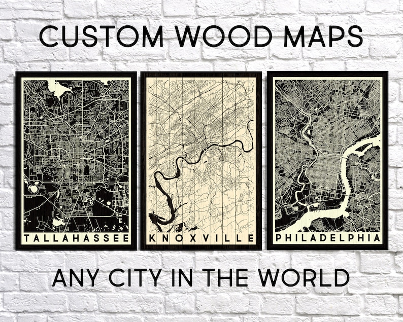 Gifts For Men Gifts For Him Wood Wall Art Mens Gift Boyfriend Birthday Gift For Him Wood Art Custom Map Gift For Men Custom Wood Sign Map image 8