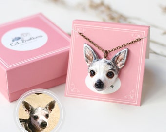 Custom dog portraits necklaces, Custom dog necklace, Dog portrait necklaces, personalized dog, dog sculpture, dog memorial