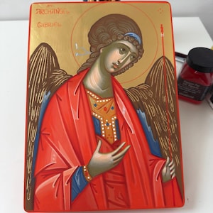 Saint Michael,Byzantine Icon,Orthodox Icon,Iconography,Hand painted icons.