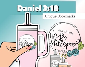 Stanley cup tumbler bookmark. Bible bookmarks. Christian girl era . WOG. Pretty Bible journal. Bible Devotion. Unique Bible accessories