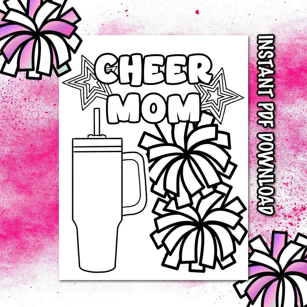 Cheer Mom Printable Stanley Color - Il 1080xN.5249326617 Gvt7 