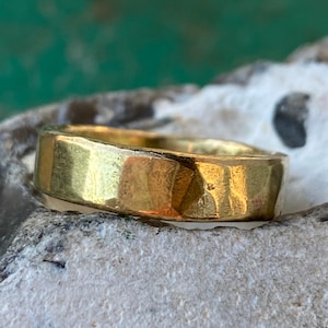 Band brass ring,men ring,Wedding ring, anniversary ring, slim band ring