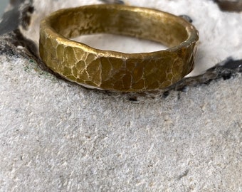Band brass ring,men ring,Wedding ring, anniversary ring, slim band ring