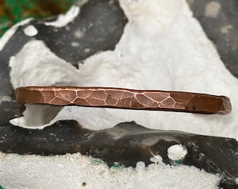 Copper cuff, Hammered copper bracelet,open bracelet,mens cuff,Anniversary gift