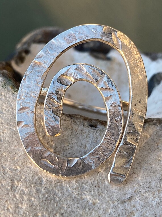 Stunning Silver Ring, Silver Chunky Ring, Sterling Silver